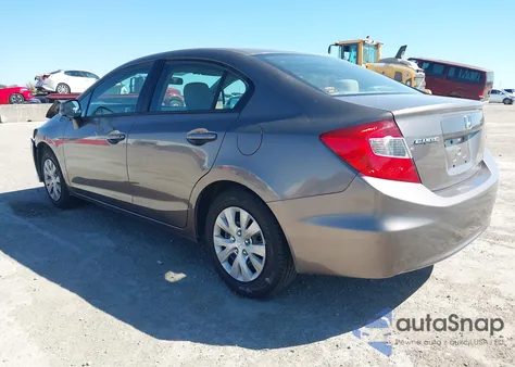 2012 Honda Civic Lx from USA, damaged, VIN 2HGFB2F59CH561673